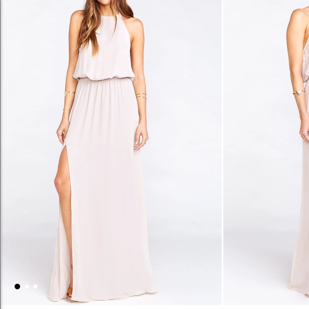 Show Me Your Mumu bridesmaid dress - Heather Halter